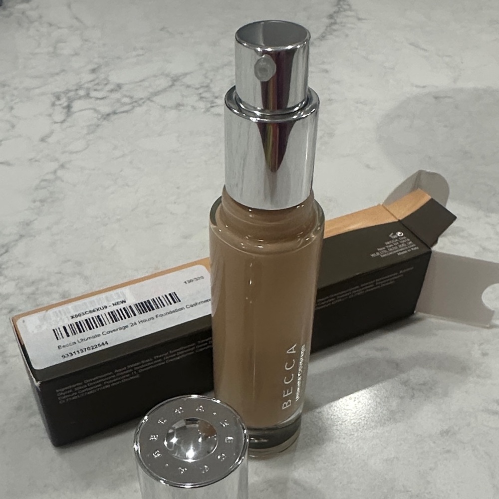 BECCA Ultimate Coverage 24 hour Foundation - Cashmere NEW IN BOX